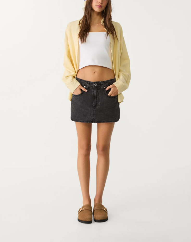 Denim Skort