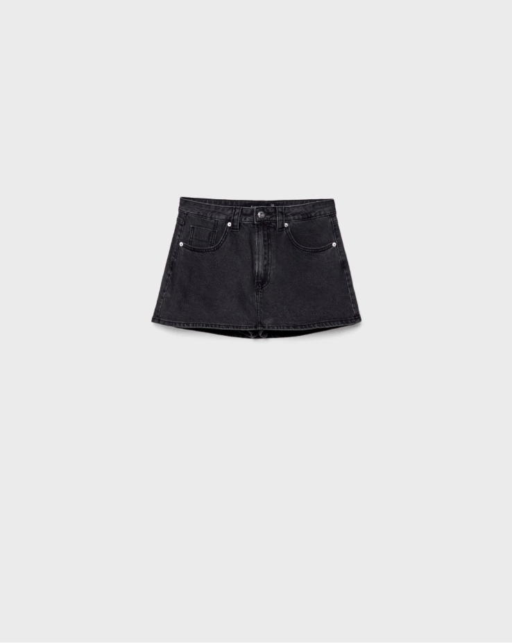 Denim Skort