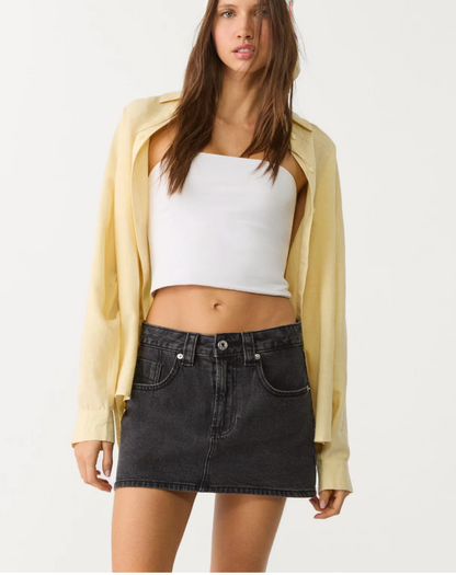 Denim Skort
