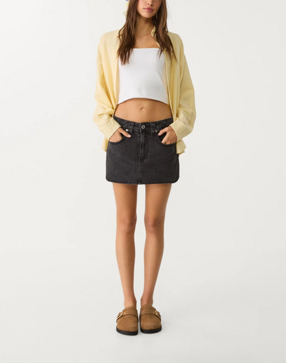 Denim Skort